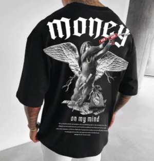 Camiseta Anjo Money Masculina Streetwear Novo!
