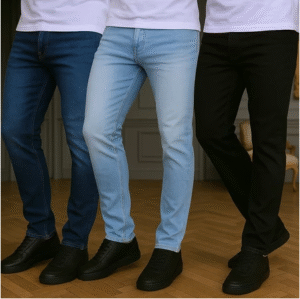 Kit 3 Calça Jeans Skinny Masculina Com Lycra Estica Muito Nf super promoção