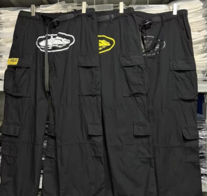 Corteiz Carga Y2k Casual Baggy Streetwear Ginástica Esportiva Jeans Ropa Homem Vestuário Pantalones Calças De Suor Pant Hombre