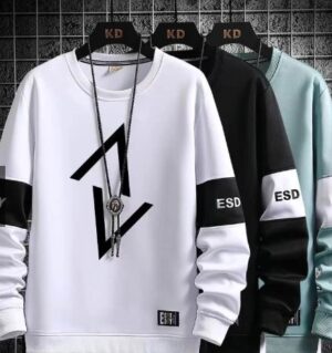 M-3XL Camiseta Masculina De Manga Longa Estilo Moda Fina De Rua Fino Casual