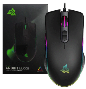 Mouse Gamer Optico Led Rgb Chroma 4800 Dpi Usb 7 Botões Knup