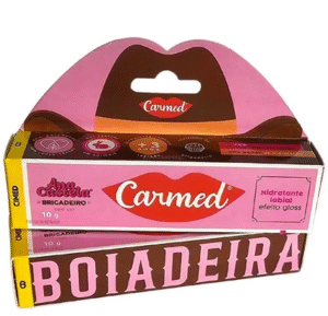 Hidratante Labial Ana Castela Efeito Gloss Com Cor Brigadeiro Carmed Cimed 10g